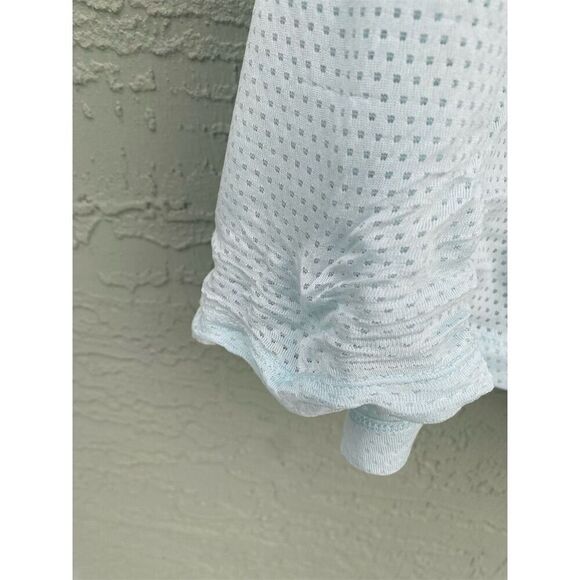 Nike Women's Dri-FIT Tank Top Light Blue Size M Gym Training Sleeveless - Picture 10 of 11